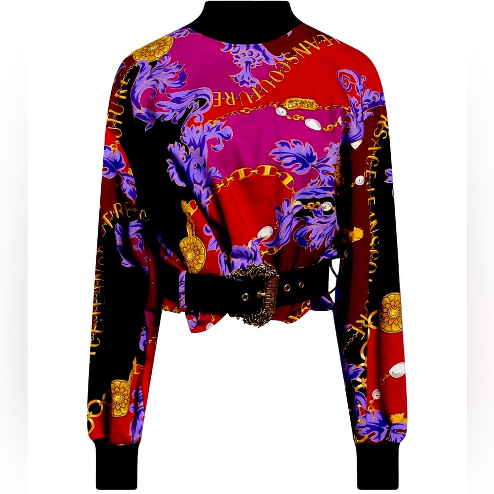 Versace Jeans Couture Sweatshirt - Purple Size S
